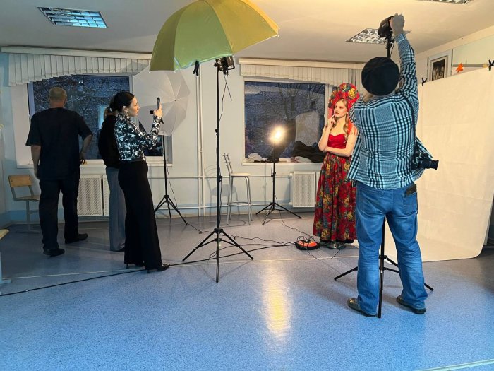 Первая fashion-съемка 4 курса стилистов (отделение «Дизайн)